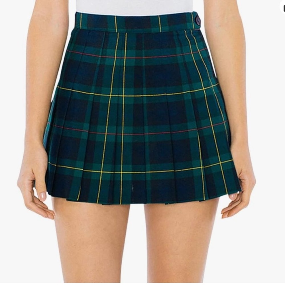 American Eagle Green Plaid Tennis Skirt/ Small/ never worn*